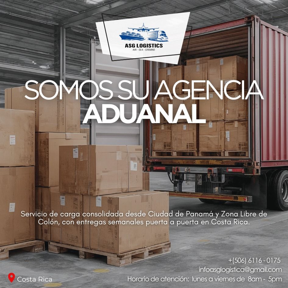 Contenedor de carga aduanal